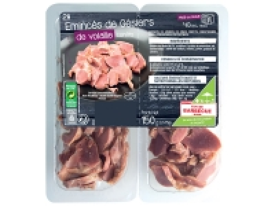 Emincés de gésiers de volaille 1.79 €