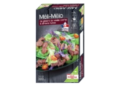 Méli-mélo de gésiers de volaille confits et lardons fumés 2.39 €