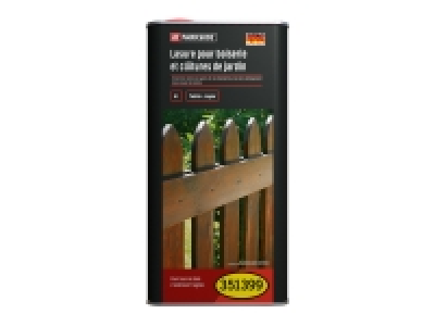 Lasure pour boiserie et clôtures de jardin ou gel de protection pour b 11.99 €