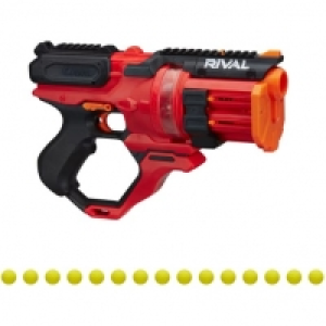 HASBRO Pistolet Rival Roundhouse XX-1500 rouge et billes en mousse Ner
