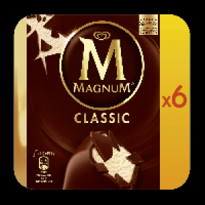 Aldi Magnum® MAGNUM® 6 bâtonnets classic