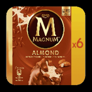 MAGNUM® 6 bâtonnets amandes