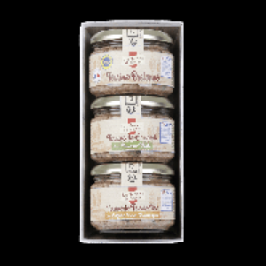 LES TERRINES DU BOCAGE® Coffret de 3 pâtés 2.99 €