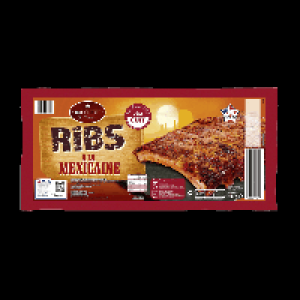BOUCHERIE ST-CLÉMENT® Ribs de porc à la mexicaine 4.29 €