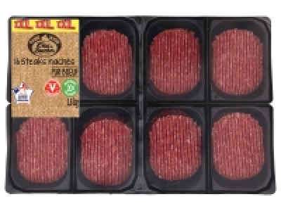 12 steaks hachés pur boeuf