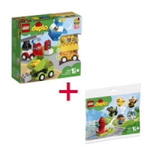 ExclusivitÉ Oxybul Lot 10886 Mes premiers véhicules LEGO DUPLO et 1 sachet DUPLO sauvetag