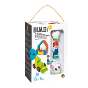 CrÉation Oxybul 82 blocks à construire et 3 figurines ferme