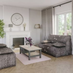 CALIFORNIA 2 tissu feuilles taupe 459.99 €
