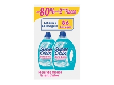 Super Croix lessive liquide Bora Bora 8.25 €