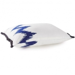 TODAY Coussin déco déhoussable rectangle en coton motifs imprimé