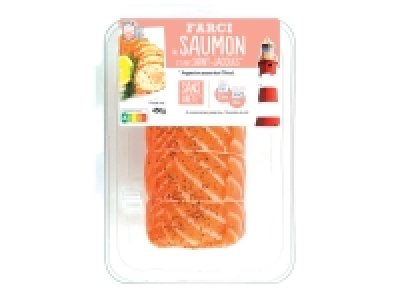 Farci de saumon aux Saint-Jacques