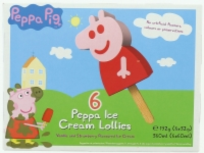 Lidl  Glaces Peppa Pig