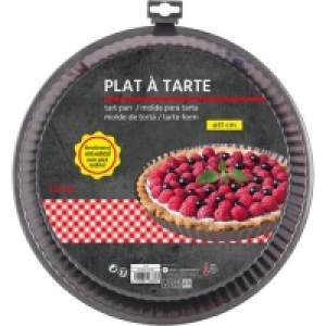 Auchan  Moule à tarte en acier antiadhésif 31 cm