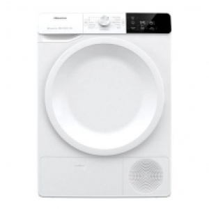 HISENSE S&egrave;che linge porte pleine DCGE801, 8 kg, Condensation