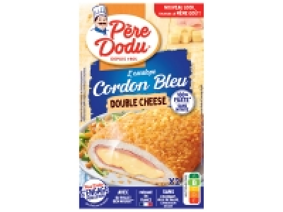 Père Dodu cordon bleu double cheese 1.25 €