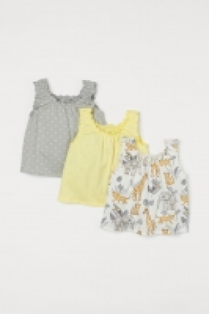 Lot de 3 débardeurs en coton 4.99 €