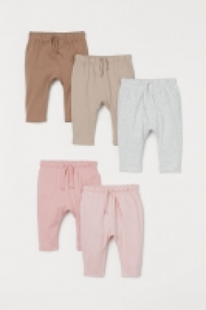 Lot de 5 pantalons en coton 12.99 €