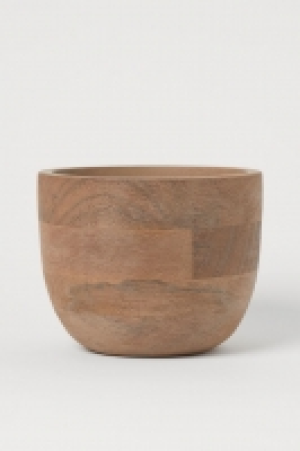 HM  Cache-pot en bois