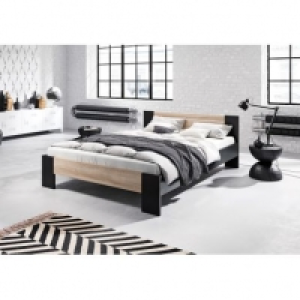VEGETA imitation chêne et noir 140x200 cm 234.99 €