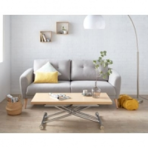LILIAN Imitation chêne et chrome 189.99 €