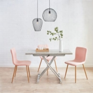 LILIAN Imitation béton et chrome 189.99 €