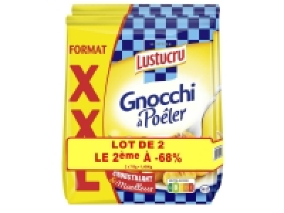 Lustucru Gnocchi à Poêler 3.37 €