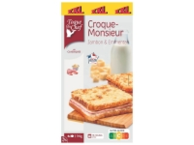 4 croque-monsieur à gratiner