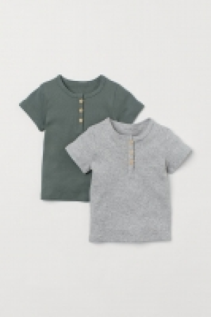 T-shirts en coton, lot de 2 5.99 €