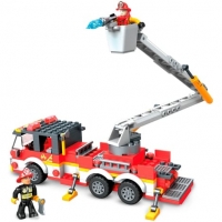Auchan  Mega Construx - Camion de Pompier - Briques de construction