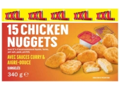15 nuggets de poulet