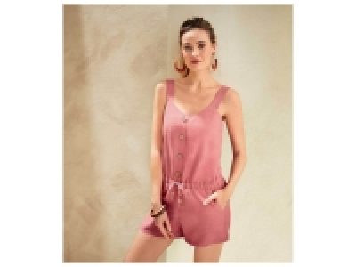 Combishort en lin