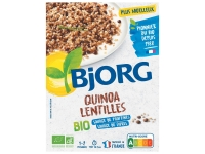 Bjorg quinoa lentilles Bio 1.66 €