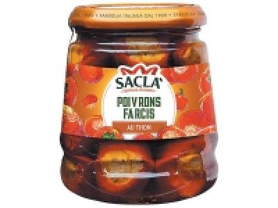 Sacla poivrons farcis au thon 4.99 €