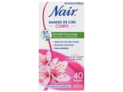 Nair bandes de cires froide cerisier 4.49 €