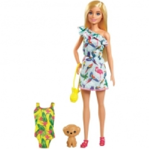 Auchan Barbie BARBIE Poupée Barbie et son chiot