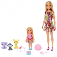 Auchan Barbie BARBIE Barbie coffret anniversaire Barbie et Chelsea