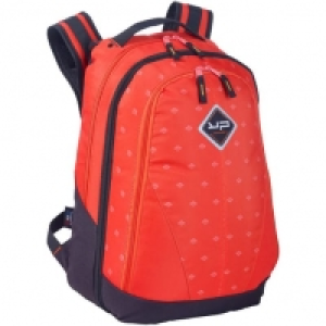 Auchan Bodypack BODYPACK Sac à dos 2 compartiments extensible rouge Power BODYPACK