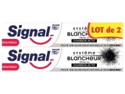 Lidl  Signal dentifrices systèmé blancheur