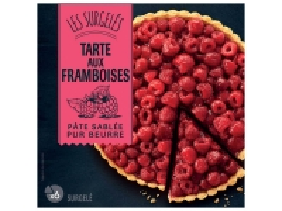 Tarte aux framboises 3.79&nbsp;&euro;