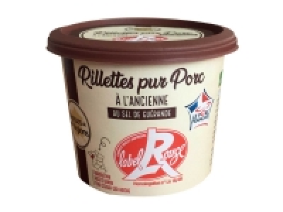 Rillettes de porc Label Rouge