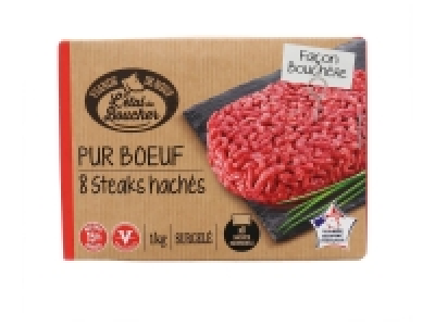 Steaks hachés façon bouchère 6.86 €