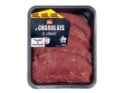 4 steaks Charolais 6.99 €