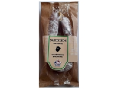 Saucisse sèche courbe aux noisettes
