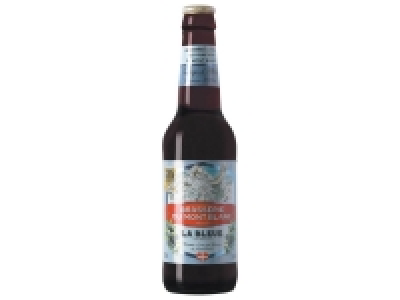 Mont-Blanc Bière bleue à la myrtile