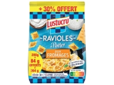Lustucru Ravioles à poêler aux fromages 2.55 €
