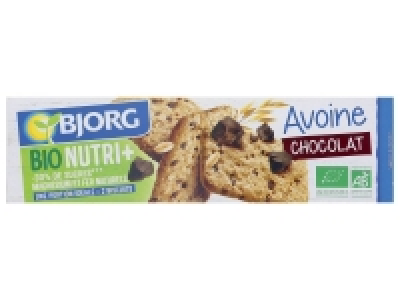 Bjorg biscuits avoine chocolat Bio 1.58 €