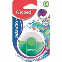 Auchan Maped MAPED Gomme blanche ronde avec étui refermable Zenoa vert