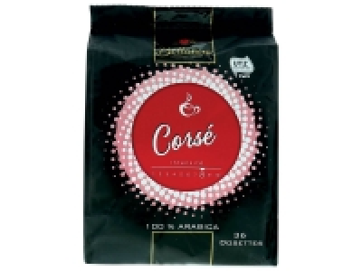 36 dosettes de café corsé