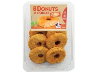 8 donuts de poulet 3.49 €