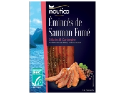 Émincés de saumon ASC fumé 3.09 €